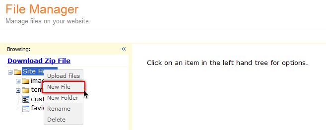Create File